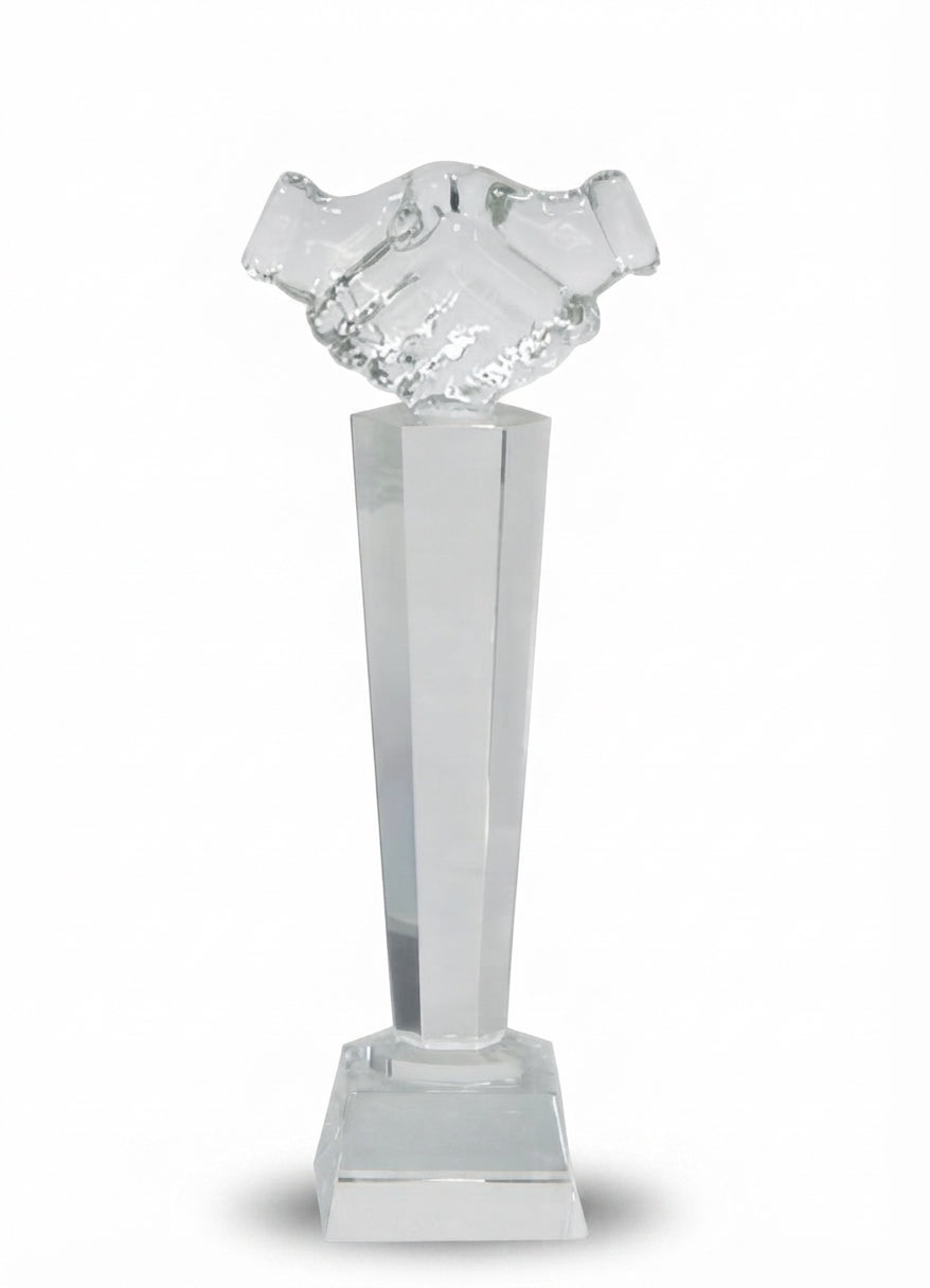 Crystal Achievement Trophy - Corporate Award CST-22 - Meru Trophy