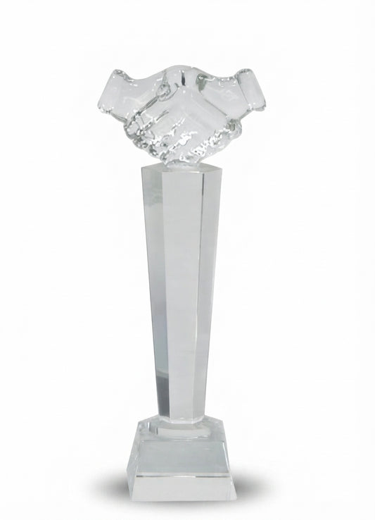 Crystal Achievement Trophy - Corporate Award CST-22 - Meru Trophy