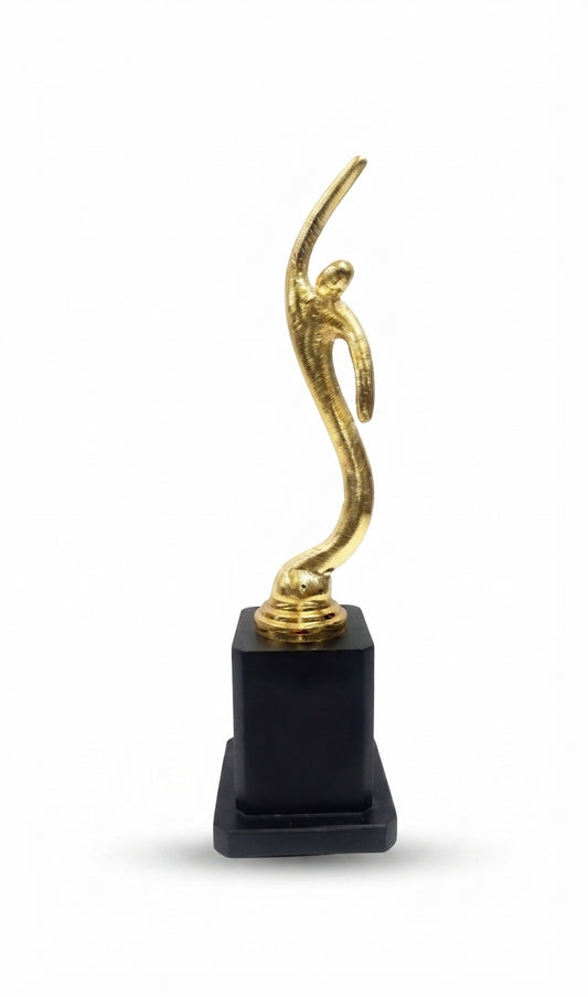Gold Sports Trophy Recognition Award 1007 - Corporate Awards & Recognition 6147 - Meru Trophy