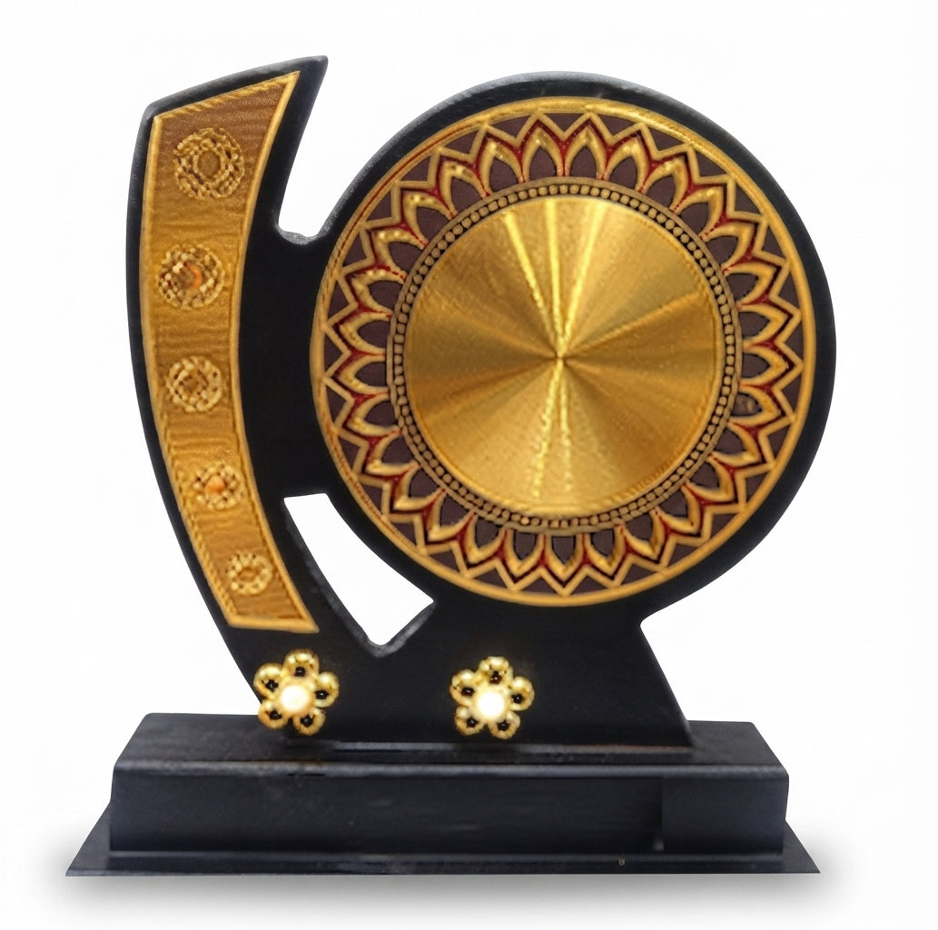 Wooden Memento Recognition Award - Custom Awards & Trophies 3218 - Meru Trophy
