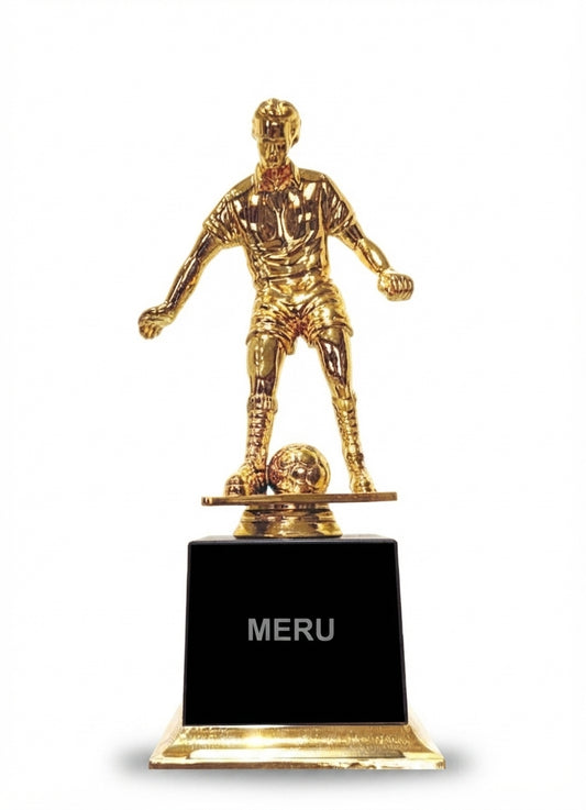 Gold Football Trophy for Sports Awards 5527 - Meru Trophy