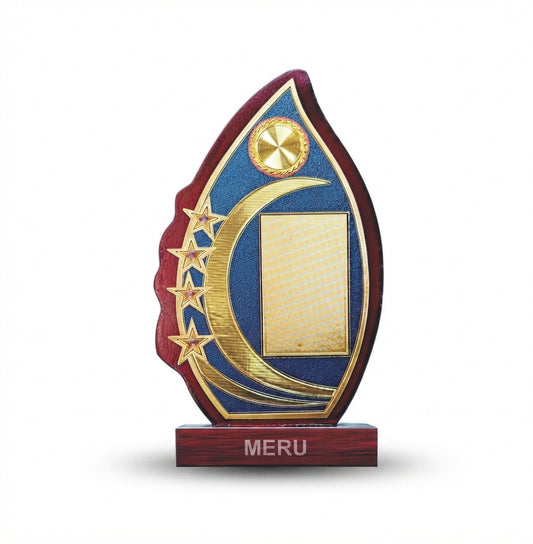 Custom Wooden Trophy Award Memento 4063-2 - Meru Trophy