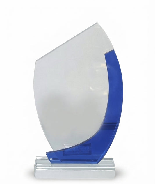 Crystal Sail Award Trophy CST-9 - Meru Trophy