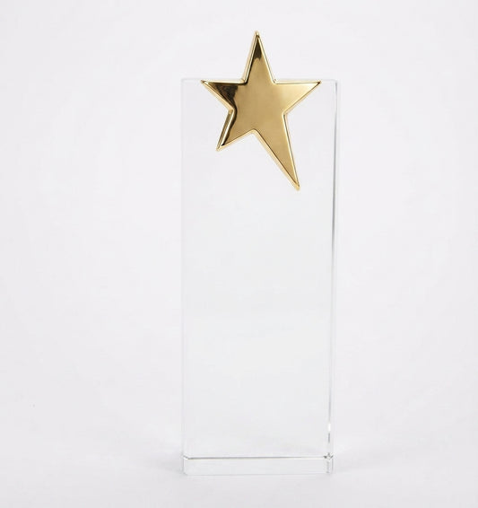 Crystal Star Trophies and Recognition Awards CST-3 - Meru Trophy