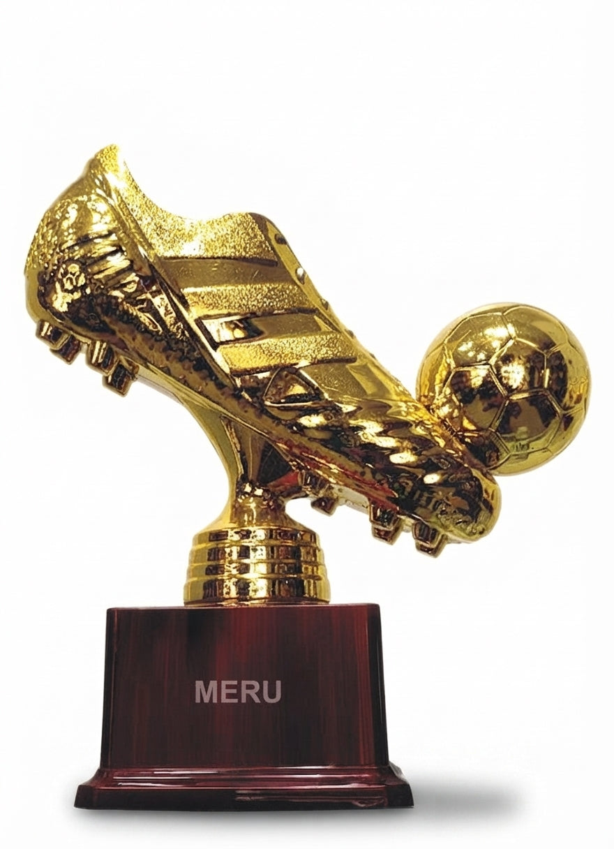Gold Soccer Trophy FB-1 - Meru Trophy
