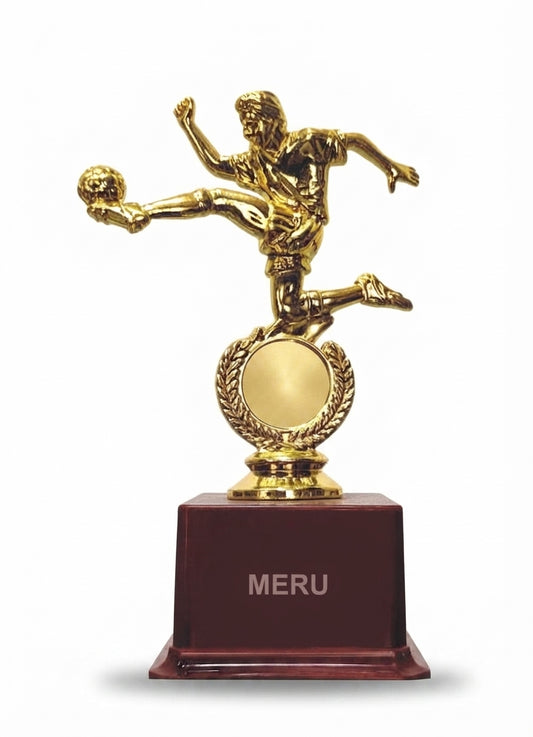 Gold Football Sports Trophy f111 - Meru Trophy
