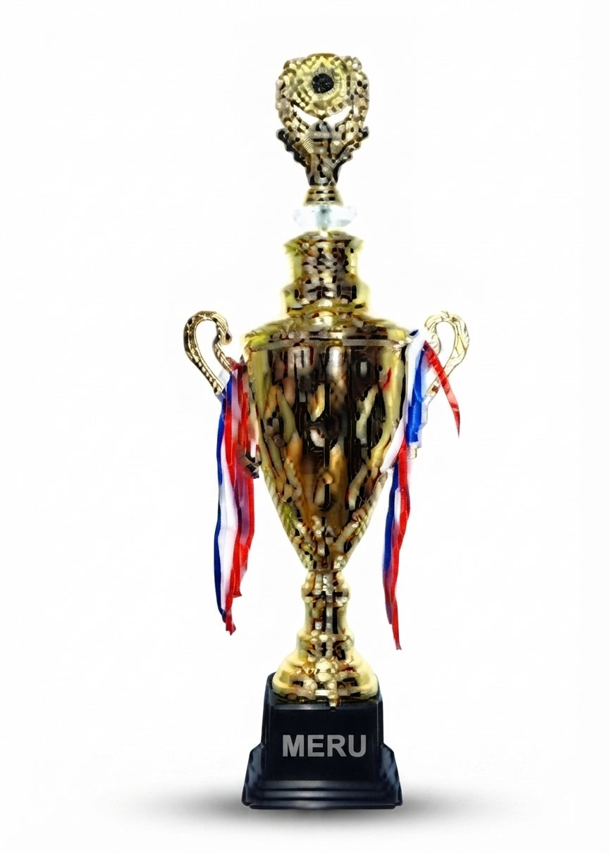 Gold Trophy Cup - Custom Trophy 1902 - Meru Trophy