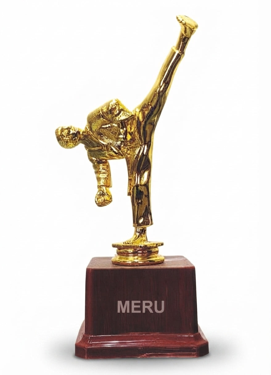 Gold Sports Trophy Fiber Trophy KT9 - Meru Trophy