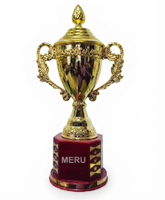 Gold Trophy Cup - Classic Achievement Award 870 - Meru Trophy