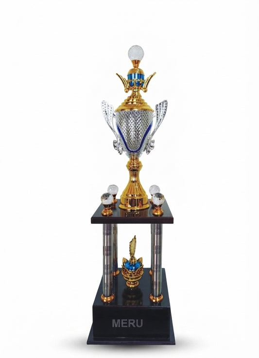 Metal Cup Trophy Award Custom Medals 4196 - Meru Trophy