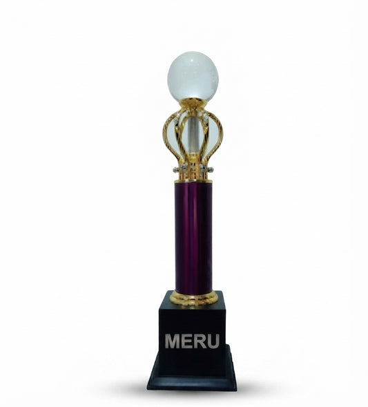 Crystal Globe Trophy - Achievement Awards 583 - Meru Trophy