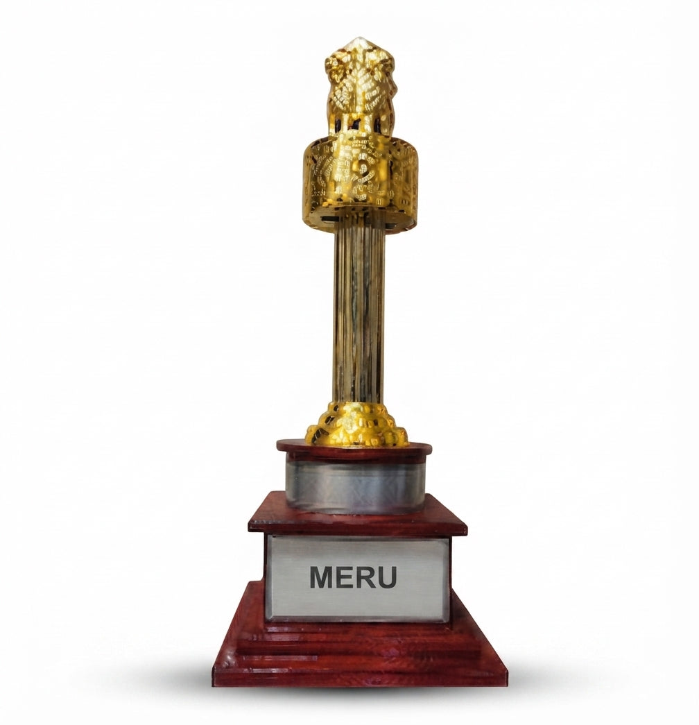 Premium Ashoka Stambh Achievement Trophy JH711 - Corporate Awards - Meru Trophy