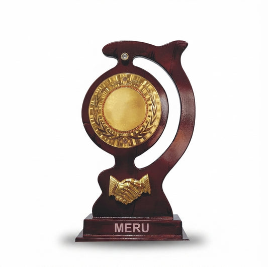 Wooden Award Trophy 4004 - Meru Trophy
