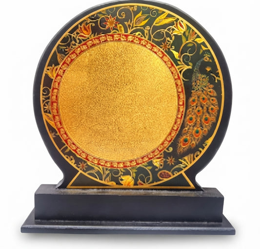 Elegant Wooden Memento Trophy and Custom Medals 3208 - Meru Trophy