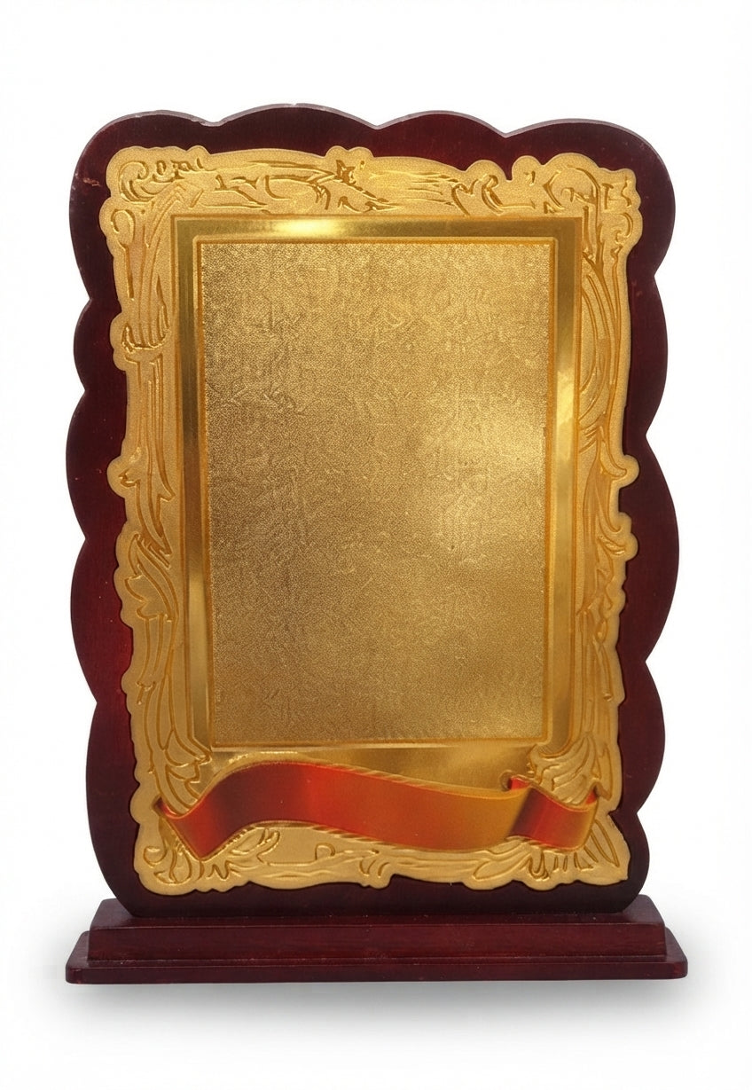 Elegant Wooden Memento Trophy Recognition Awards 1888 - Meru Trophy
