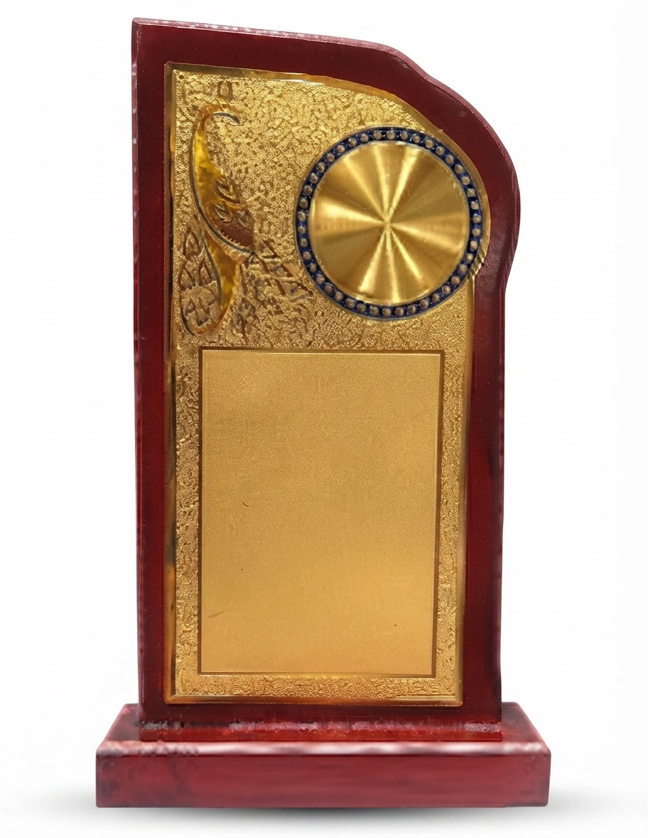 Elegant Wooden Recognition Awards 1845 - Custom Wooden Trophies - Meru Trophy