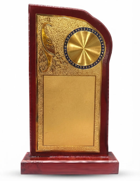 Elegant Wooden Recognition Awards 1845 - Custom Wooden Trophies - Meru Trophy