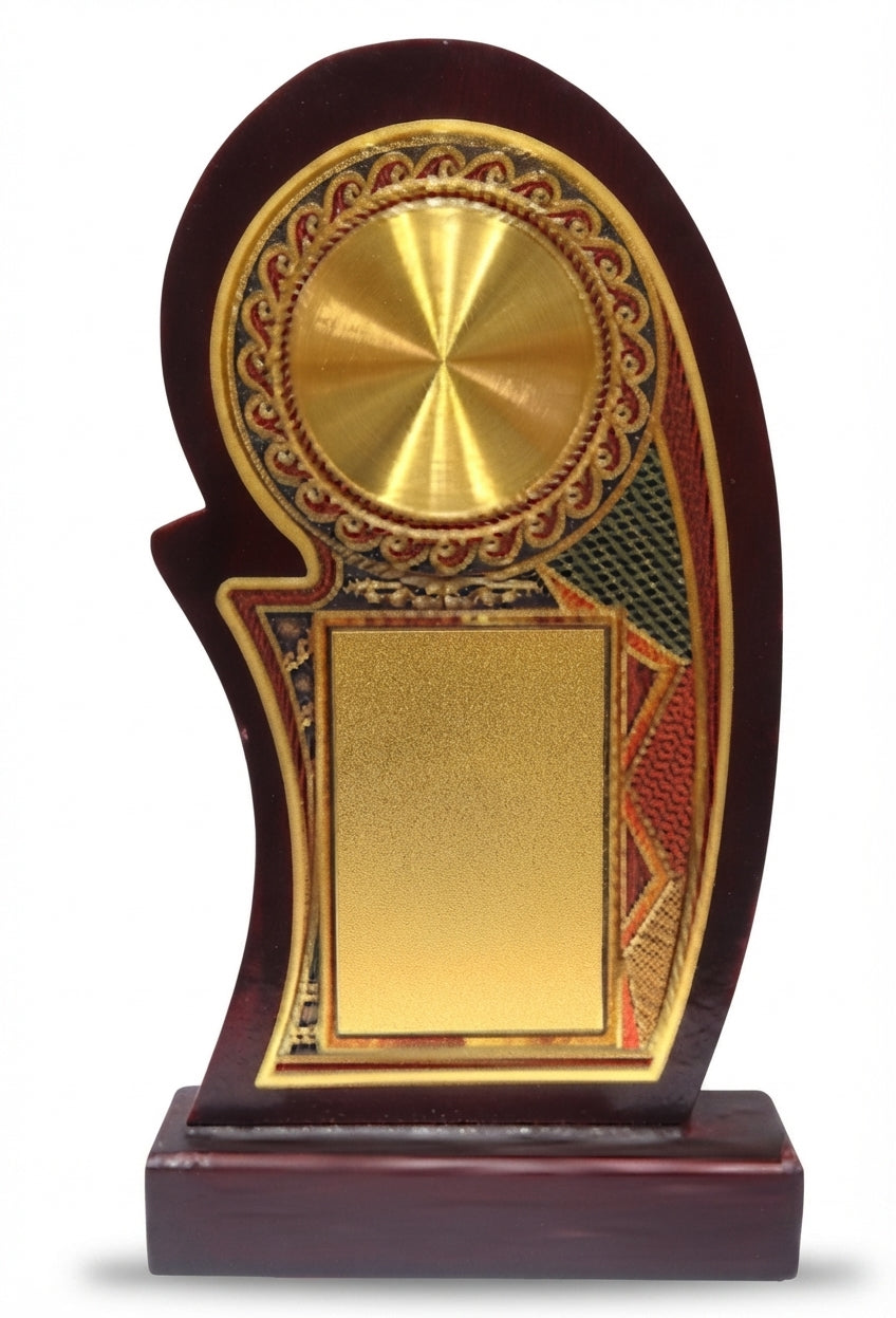 Wooden Memento Recognition Award Trophy 1833 - Custom Awards - Meru Trophy