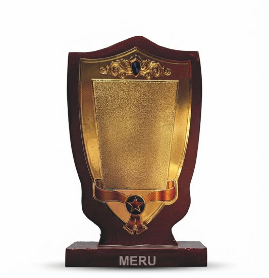 Elegant Wooden Trophy for Recognition Awards 511 - Meru Trophy