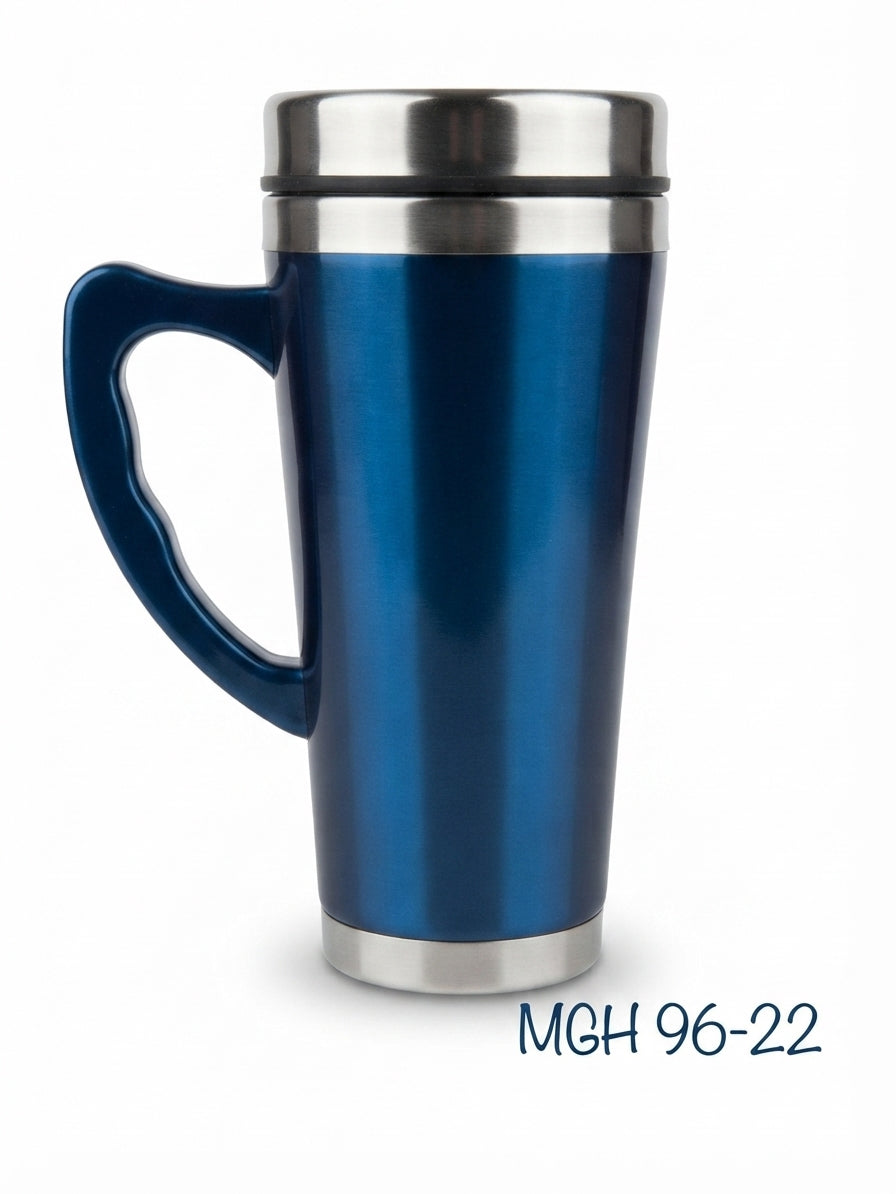 Compact Steel Bottle - Blue - Meru Trophy corporate gifting