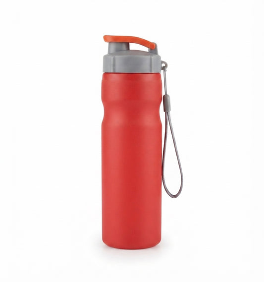 Sports Sipper Bottle with Wrist Strap - Red - Meru Trophy corporate gifting
