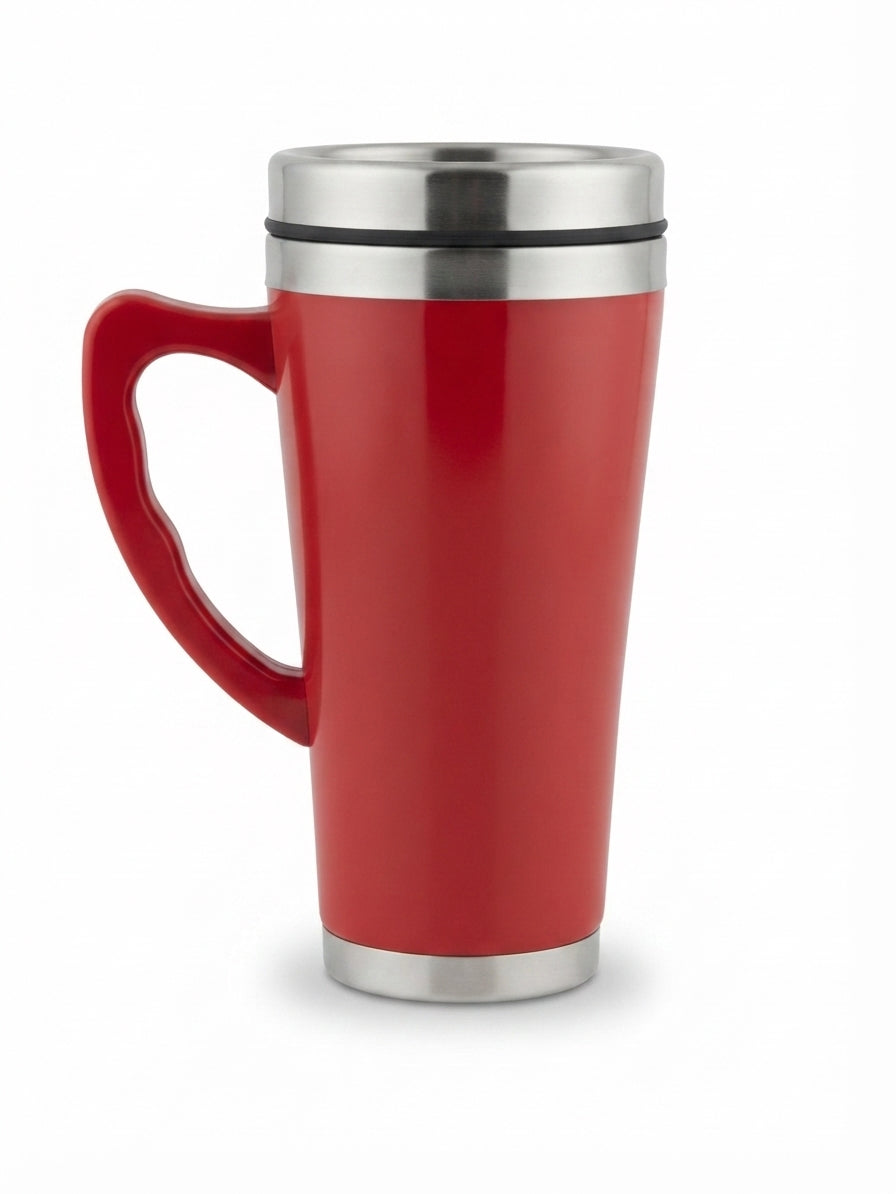 Compact Steel Bottle - Red - Meru Trophy corporate gifting