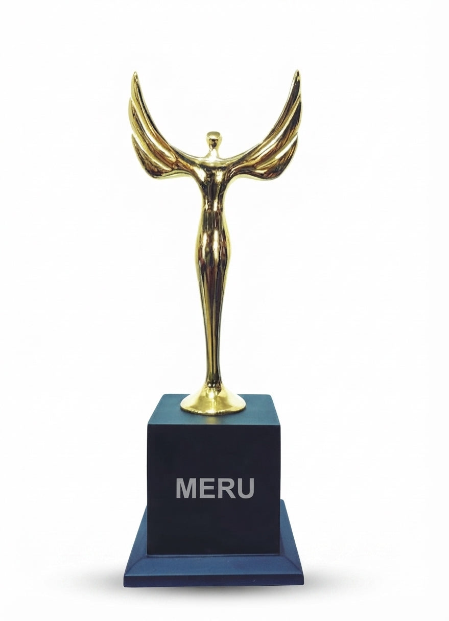 Winged Victory Award Trophy and Medals 600 - Meru Trophy
