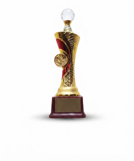Elegant Award Trophy Crystal Trophy  632 - Meru Trophy