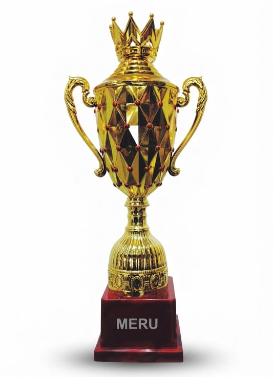 Gold Fibre Trophy Cup Award 253 - Meru Trophy