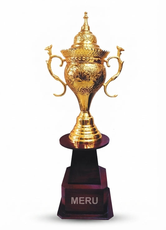 Gold Metal Award Trophy AS923 - Meru Trophy