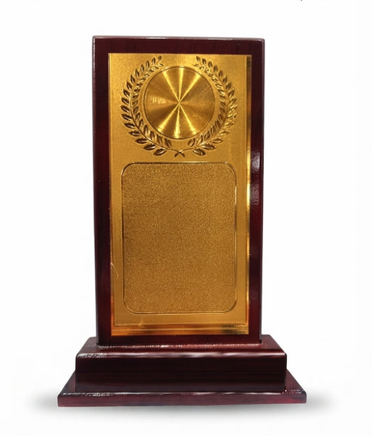 Elegant Wooden Memento Recognition Award - Custom Awards 1582 - Meru Trophy