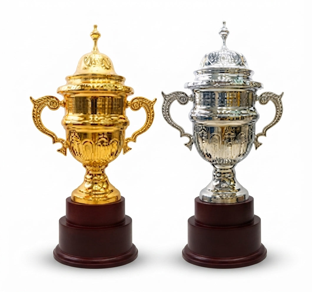 Elegant Cup Trophy - Custom Awards and Recognition AS 877 - Meru Trophy