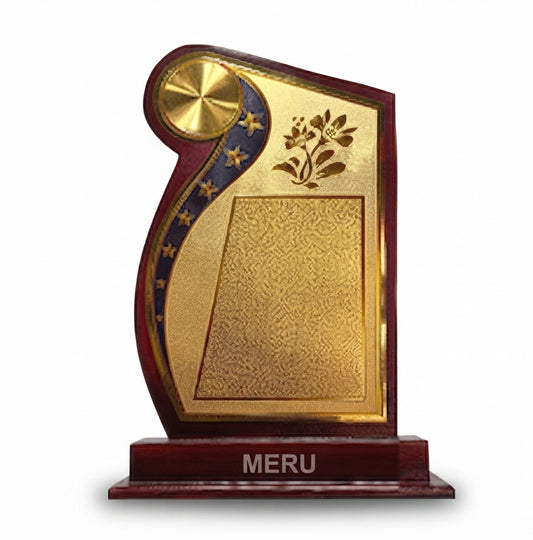 Wooden Memento Trophy Recognition Award 3036 - Meru Trophy