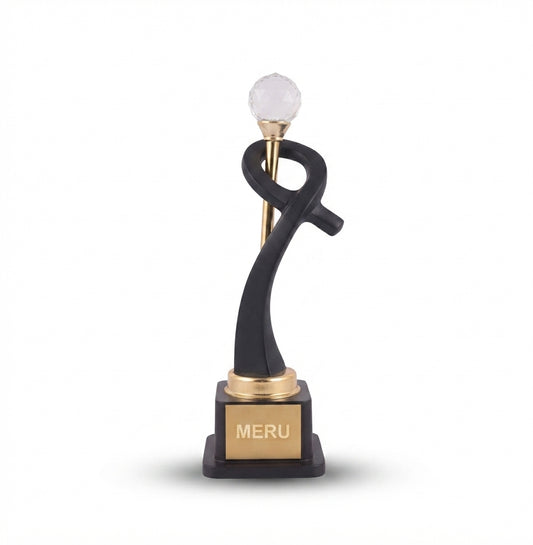 Elegant Award Trophy - Crystal Trophies JH105 - Meru Trophy