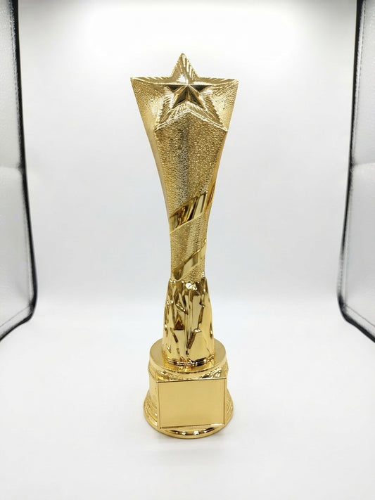 Premium Star Trophy - Corporate Awards & Recognition - Gold Achievement Award AM 1 - Meru Trophy
