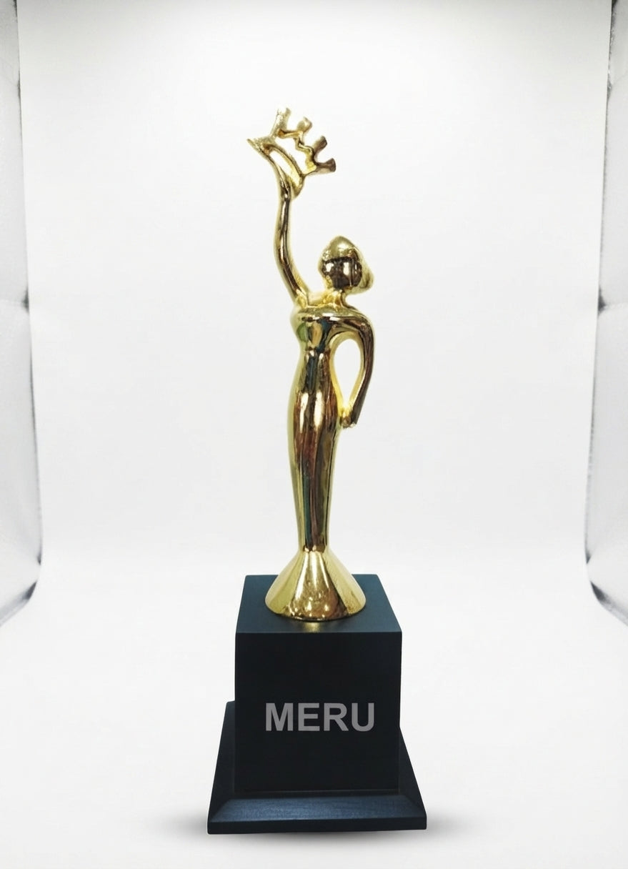 Gold Achievement Trophy Award 559 - Meru Trophy