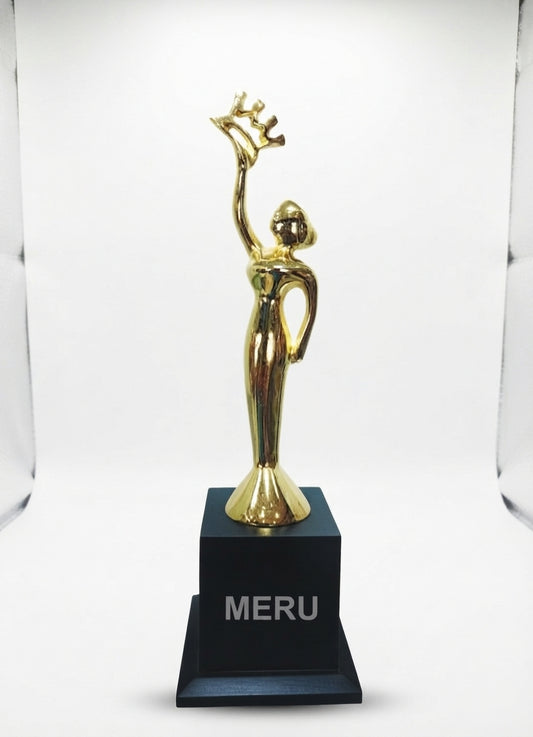 Gold Achievement Trophy Award 559 - Meru Trophy