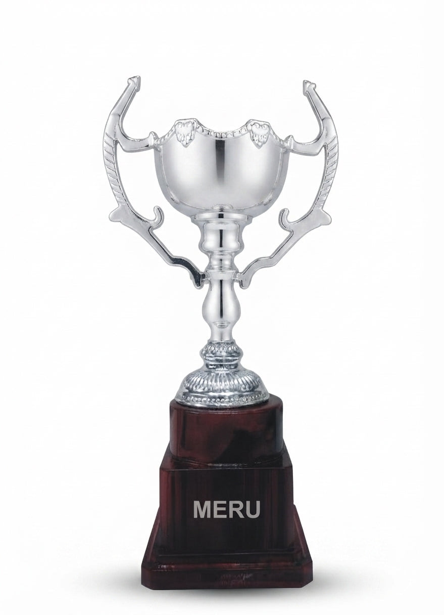 Silver Cup Trophy - Recognition Awards 7536 - Meru Trophy