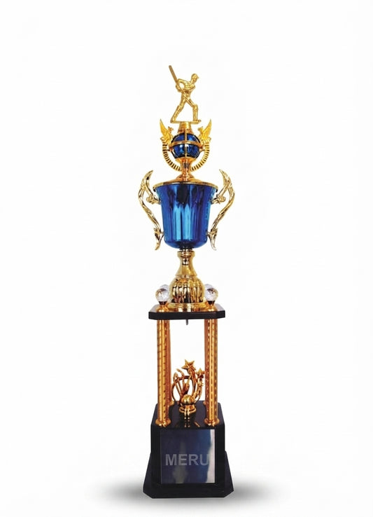 Cricket Trophy - Metal Sports Trophies  4100 - Meru Trophy