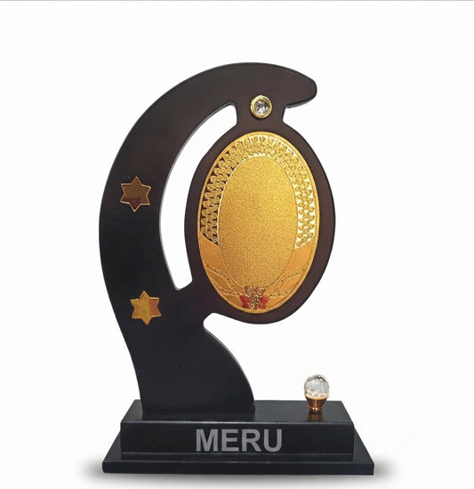 Wooden Memento Corporate Award Trophy - Custom Wooden Trophy 4041 - Meru Trophy