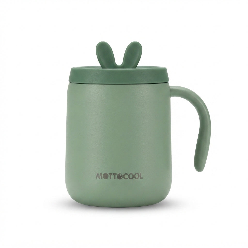 Bunny Ear Kids Flask - Green - Meru Trophy corporate gifting