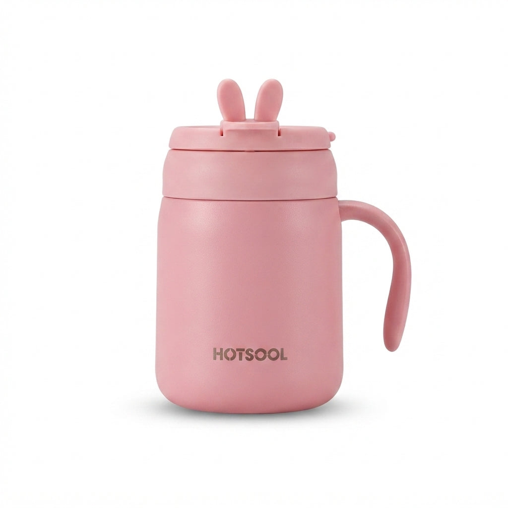 Bunny Ear Kids Flask - Pink - Meru Trophy corporate gifting