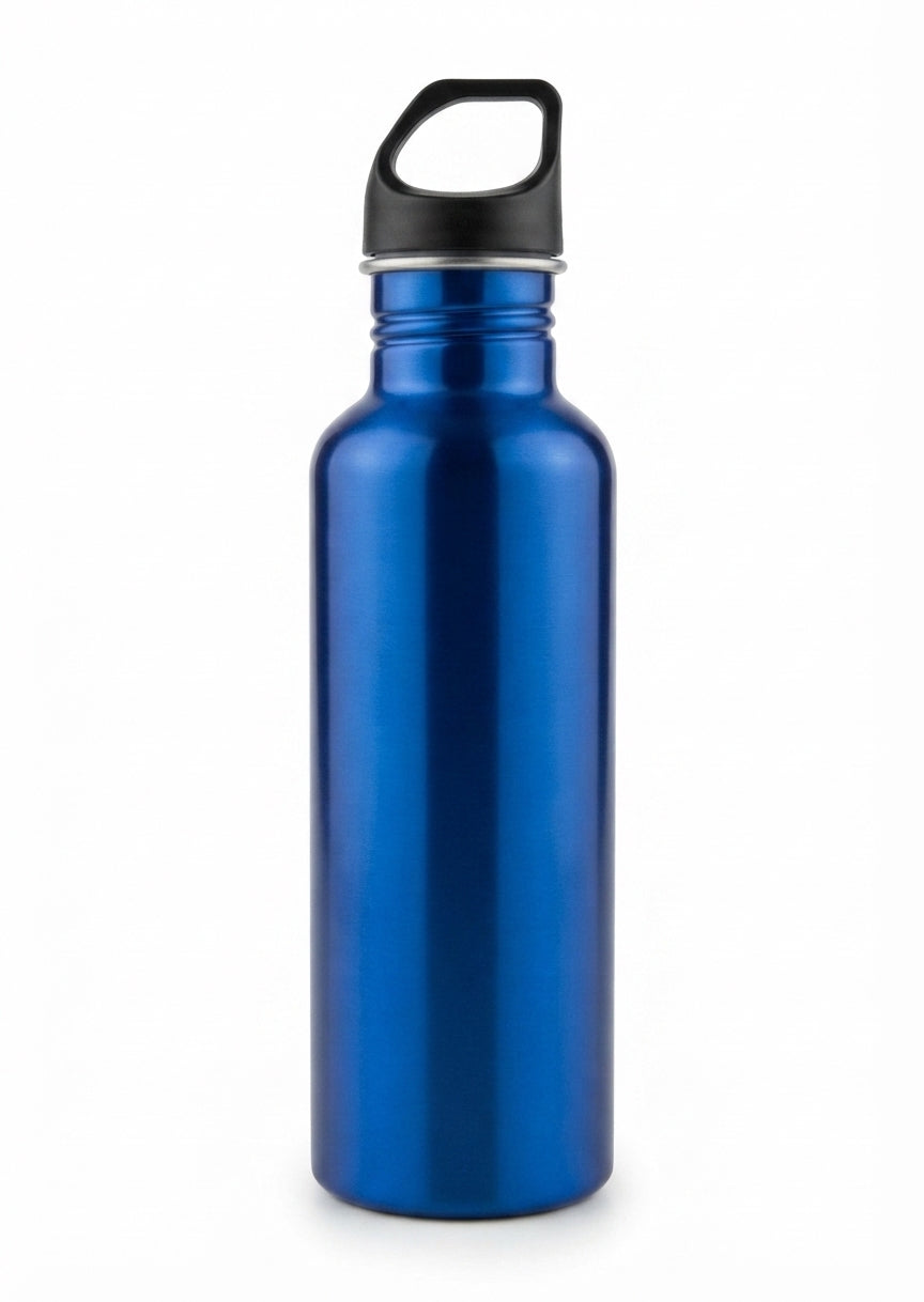 Sports Bottle with Loop Cap - Blue - Meru Trophy corporate gifting