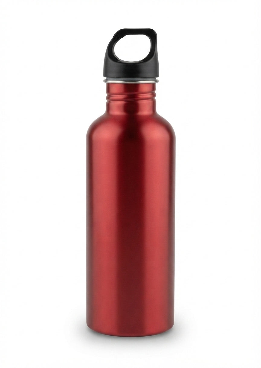 Sports Bottle with Loop Cap - Red - Meru Trophy corporate gifting