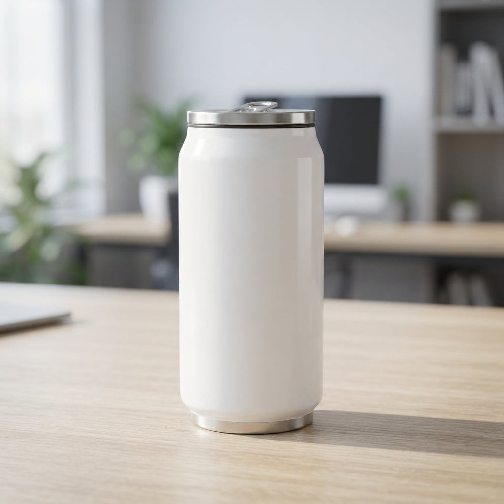 Can-Shaped Steel Bottle - lifestyle - Meru Trophy corporate gifting