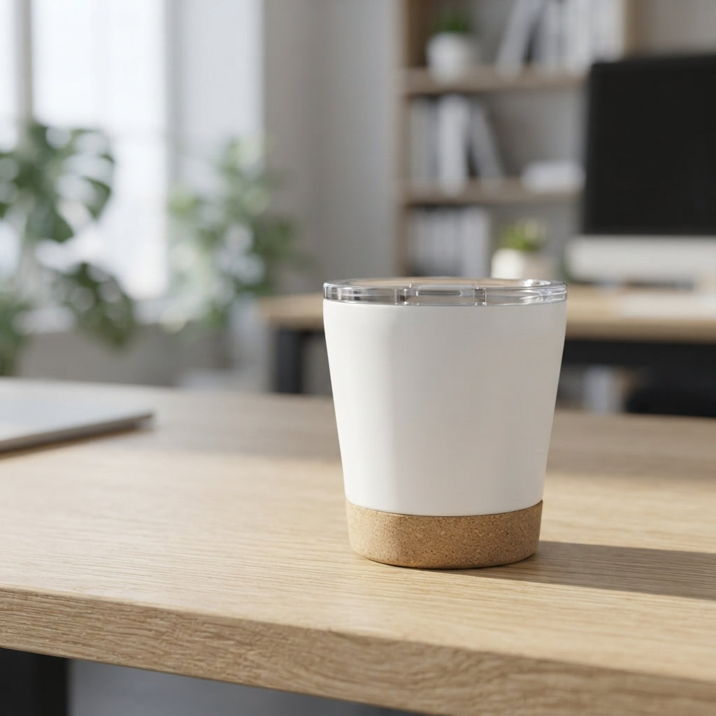 Cork Base Lowball Tumbler - lifestyle - Meru Trophy corporate gifting