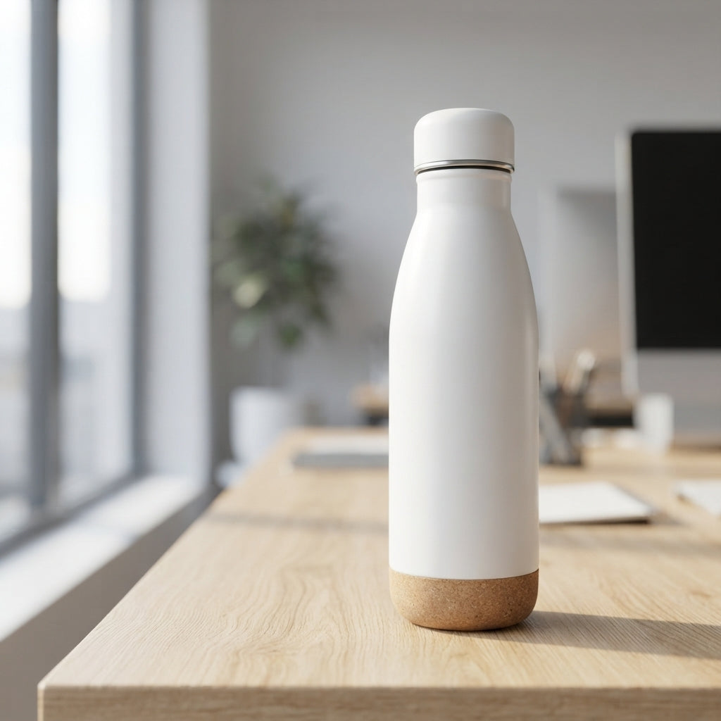 Cork Base Cola-Shaped Bottle - lifestyle - Meru Trophy corporate gifting