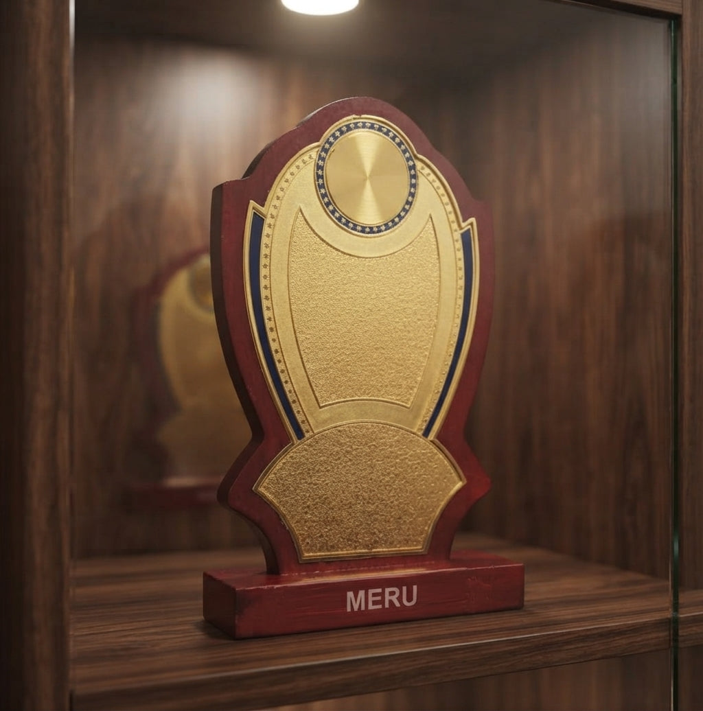 Wooden Mementos Award Trophy 571 alternate view - Meru Trophy