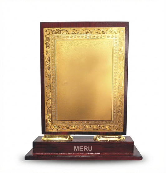 Wooden Trophy Recognition Award 3196 - Meru Trophy