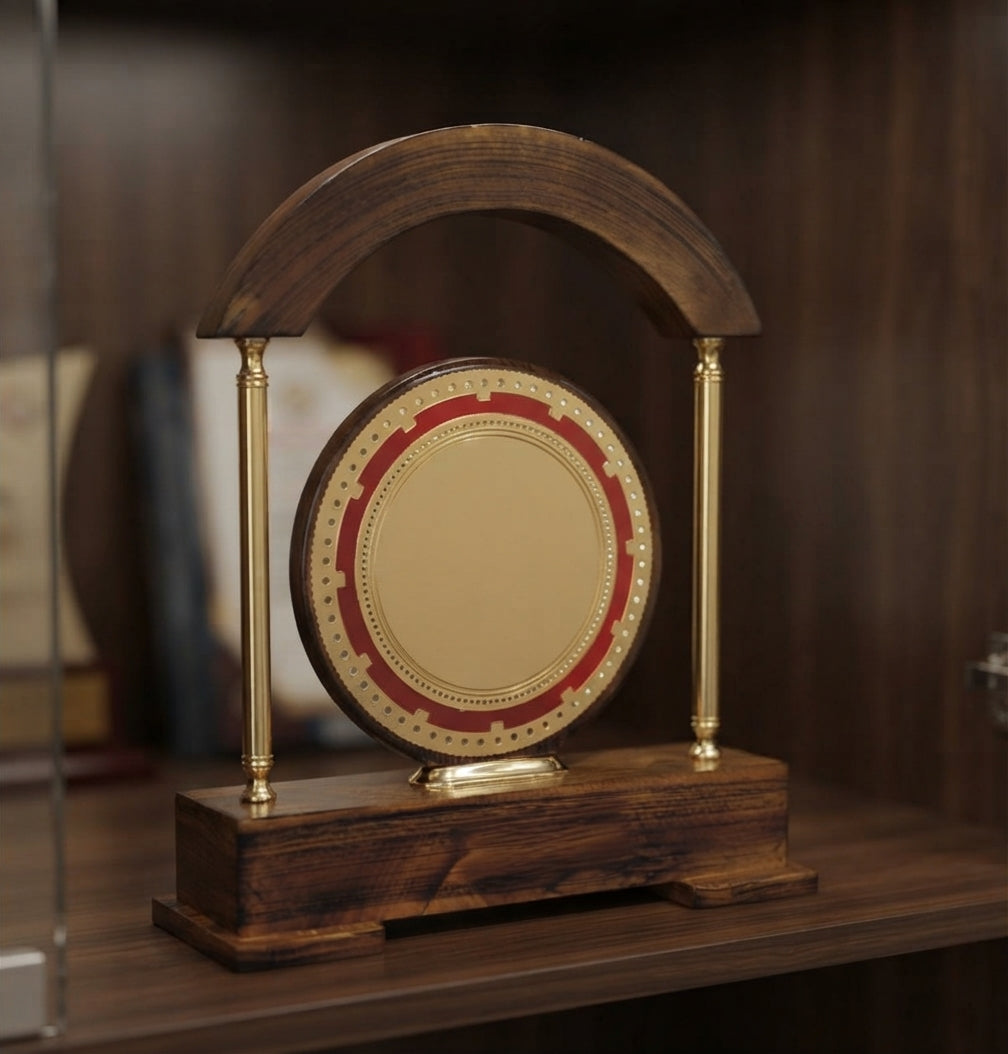 Wooden Memento Recognition Award 4200 alternate view - Meru Trophy
